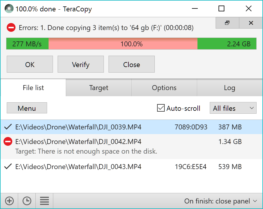 download teracopy pro + serial windows 10